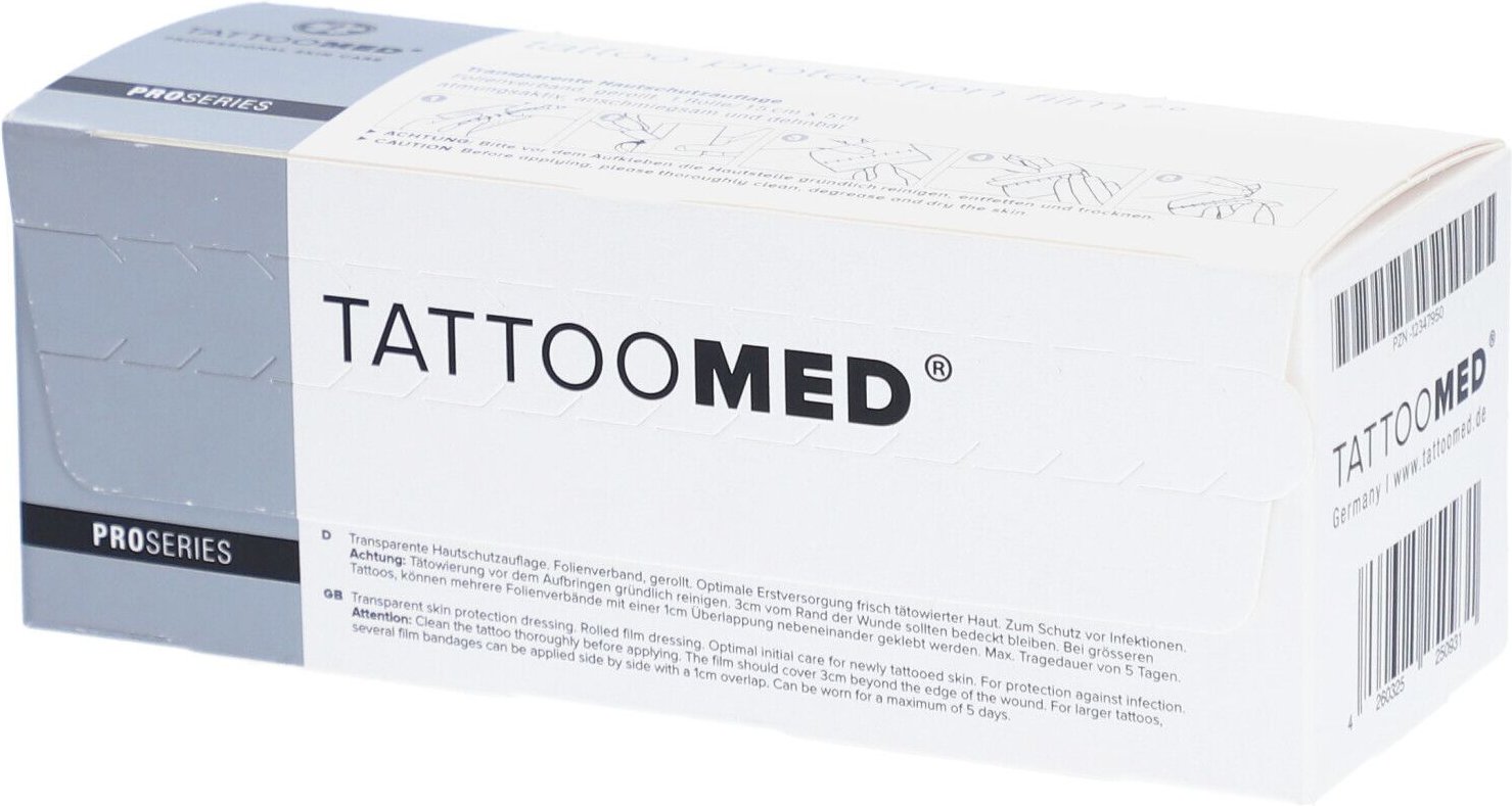 Tattoomed tattoo protection film 2.0 15 cmx5 m Ro. 1 St Pflaster