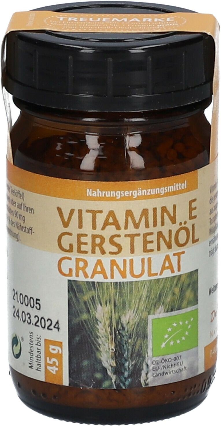 Vitamin E Gerstenoel Granu Bio 45 g Granulat