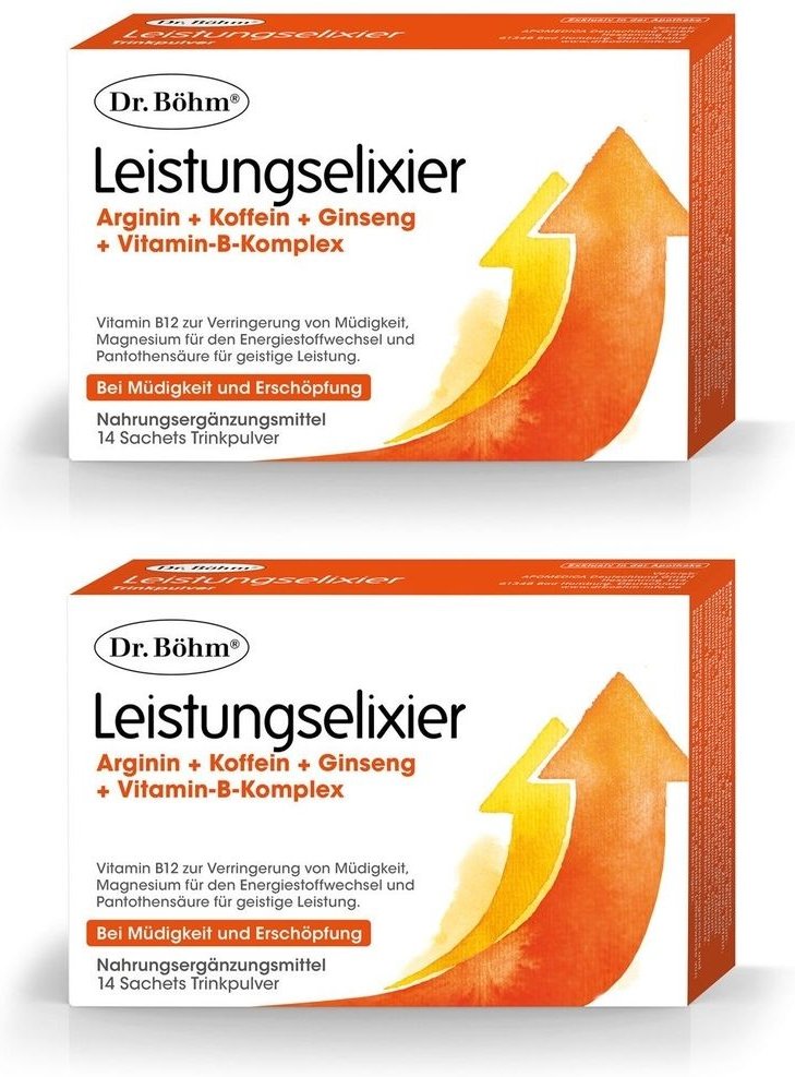 Dr.böhm Leistungs-Elixier Brausegranulat 2x 2x14 St Granulat