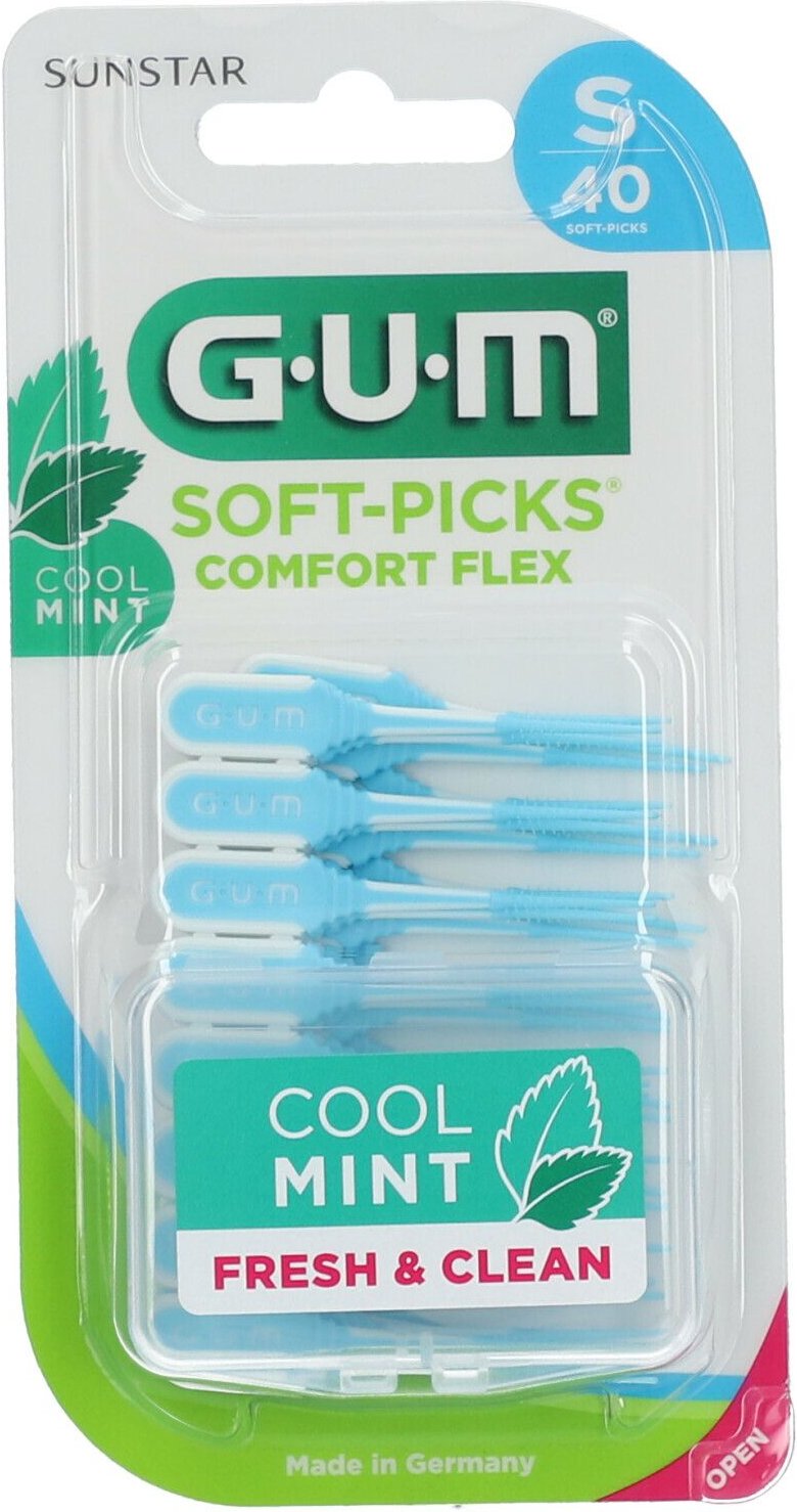 GUM Soft-Picks Comfort Flex Mint small 40 St Sonstige
