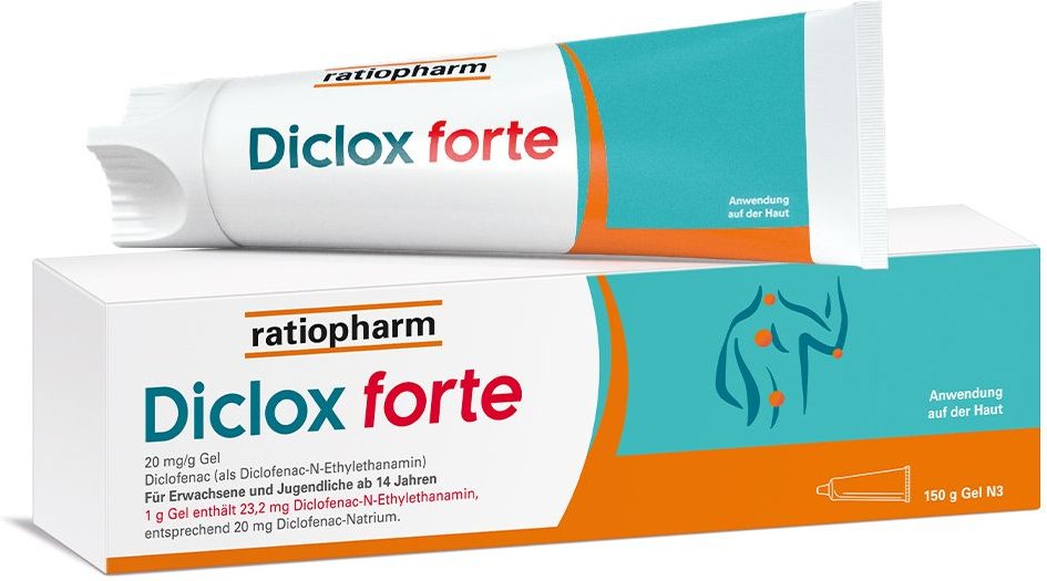 Diclox forte 20 mg/g Gel 50 g