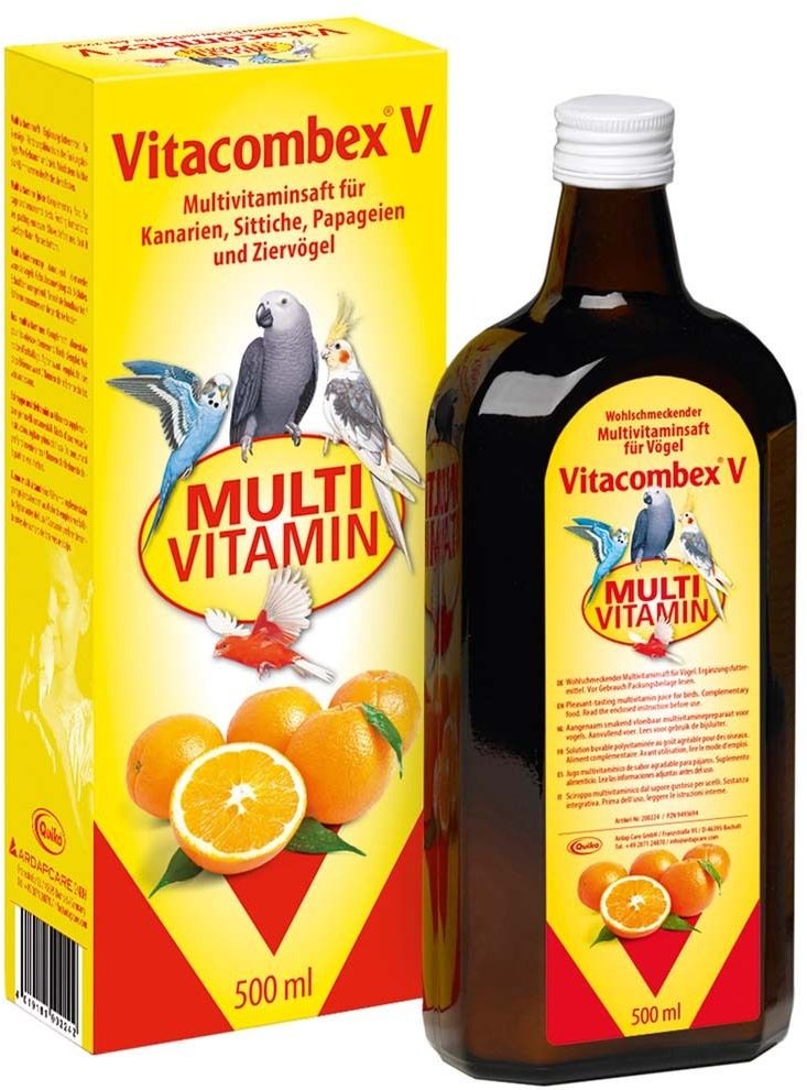 Thumbnail - Combex V Multivitaminsaft f.Ziervögel 500 ml Saft
