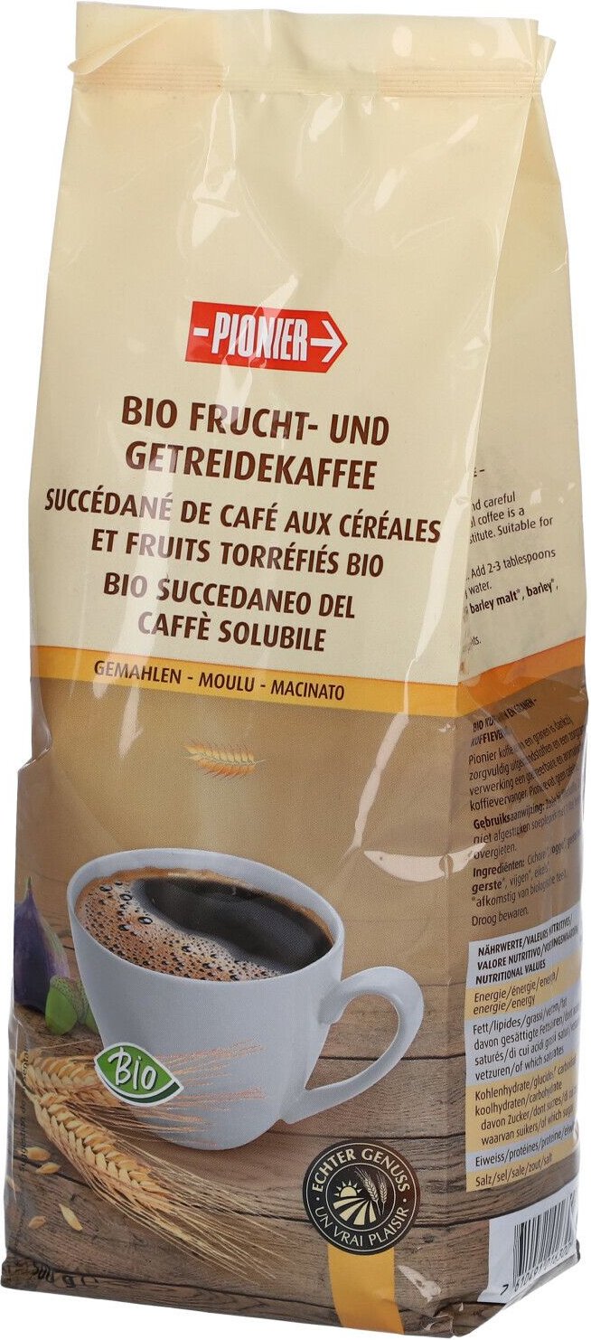 Pionier Vruchtenkoffie 500 g Bio Pulver