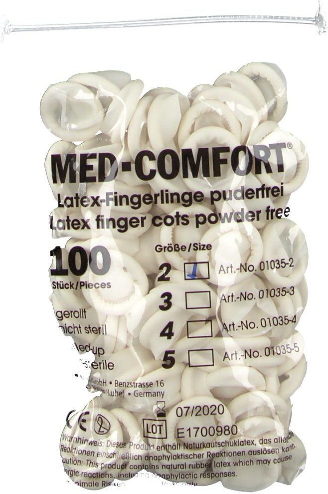 Fingerling Latex OP Gr.2 100 St