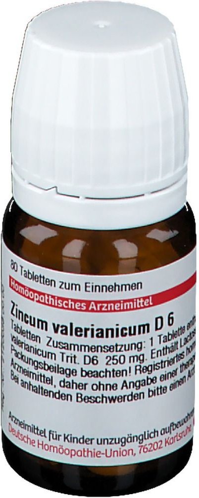 DHU Zincum valerianicum D 6 Tabletten