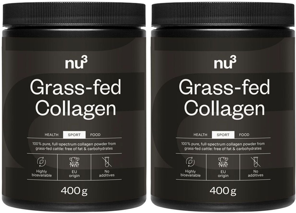 nu3 Grass-Fed Collagen x2 2x400 g Pulver