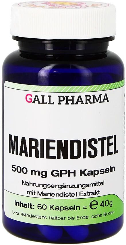 Thumbnail - Mariendistel 500 mg vegan GPH Kapseln
