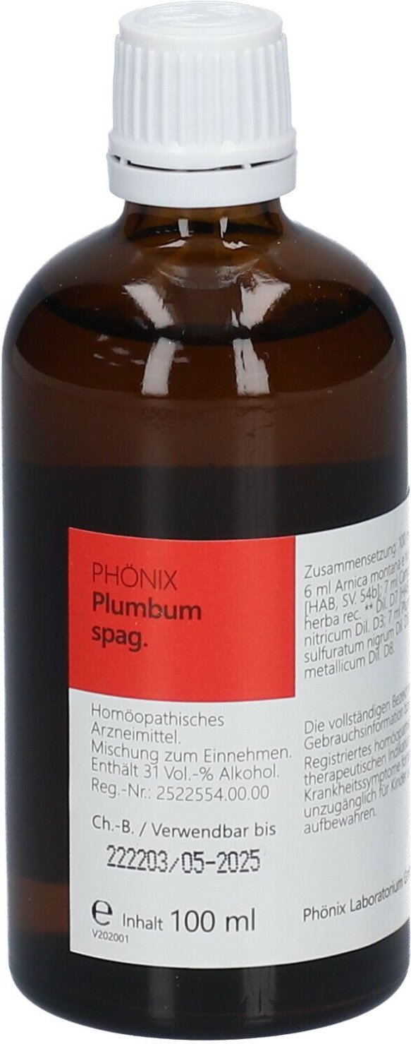 Phönix Plumbum spag.Mischung 100 ml Mischung