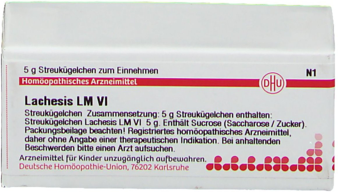 Lachesis LM VI Globuli 5 g