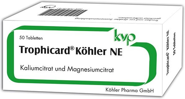 Trophicard Köhler NE Tabletten 50 St