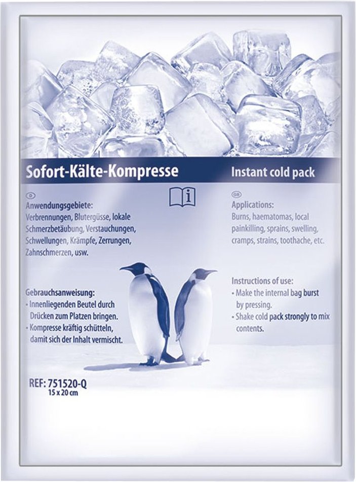 Sofort-Kälte Kompresse Quick 15x20 cm 1 St Kompressen