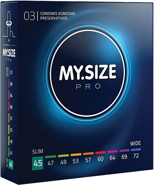 My.size PRO Kondome 45 3 St