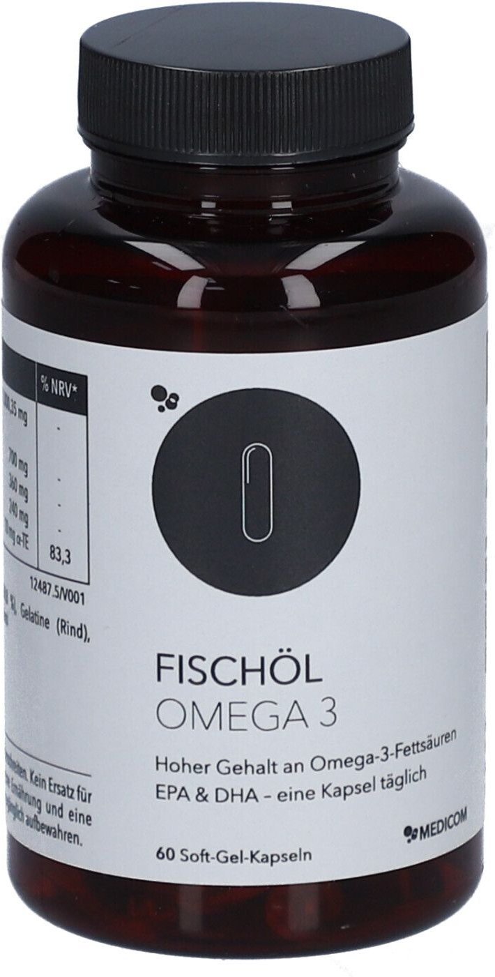 Thumbnail - Fischöl Omega-3 Weichkapseln 60 St