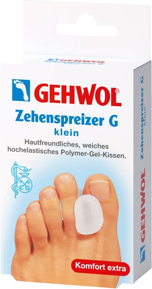 Gehwol Polymer Gel Zehen Spreizer G klein 3 St Zehenspreizer
