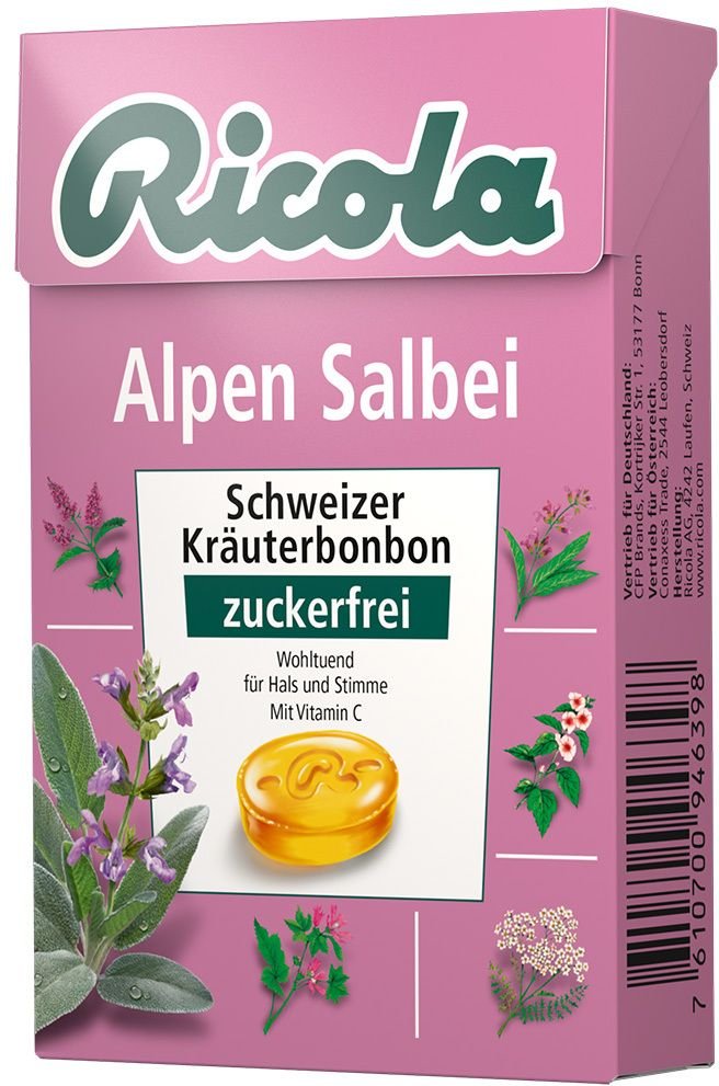 Ricola o.Z.Box Salbei Alpen Bonbons 50 g