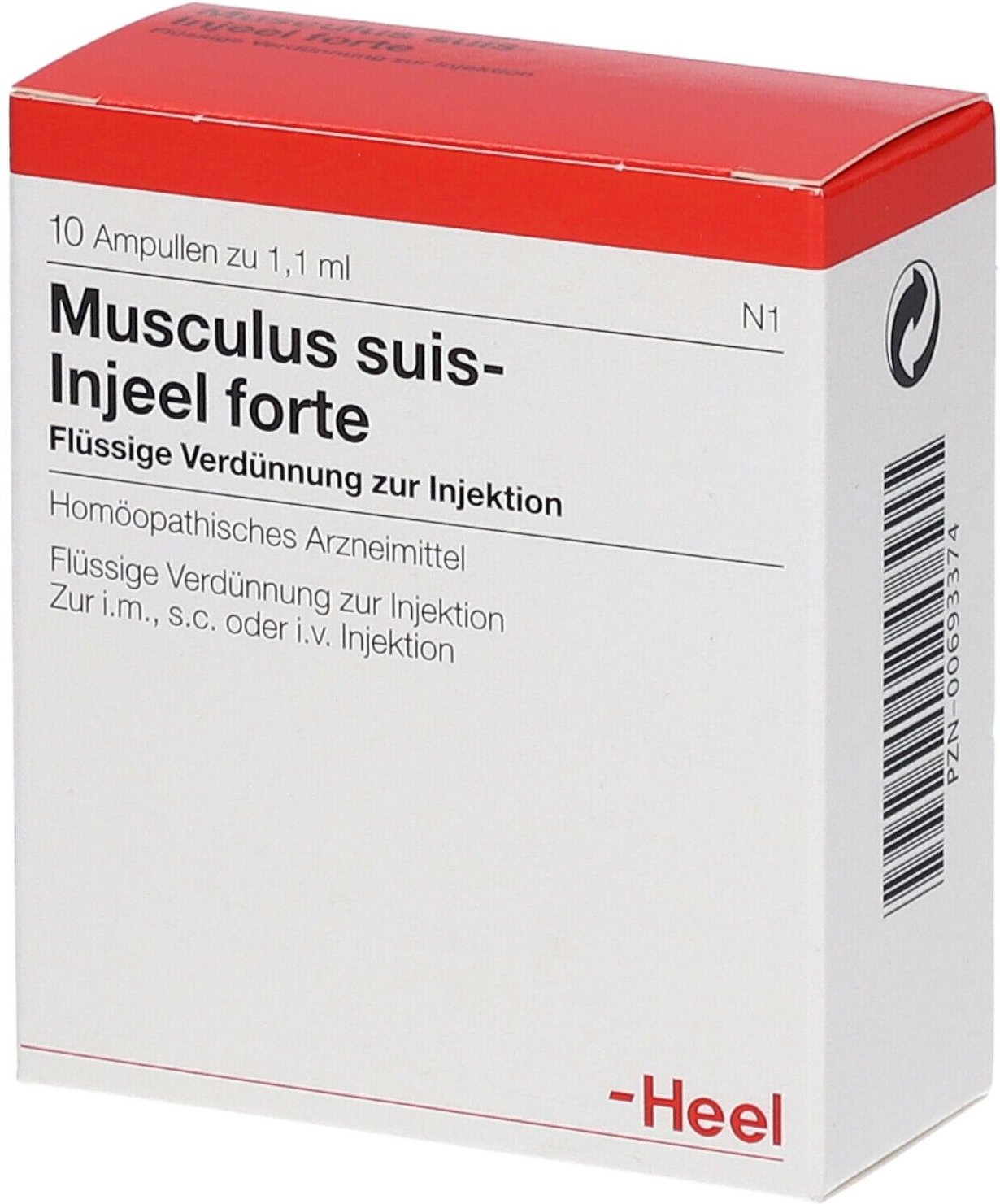 Musculus Suis Injeel forte Ampullen 10 St