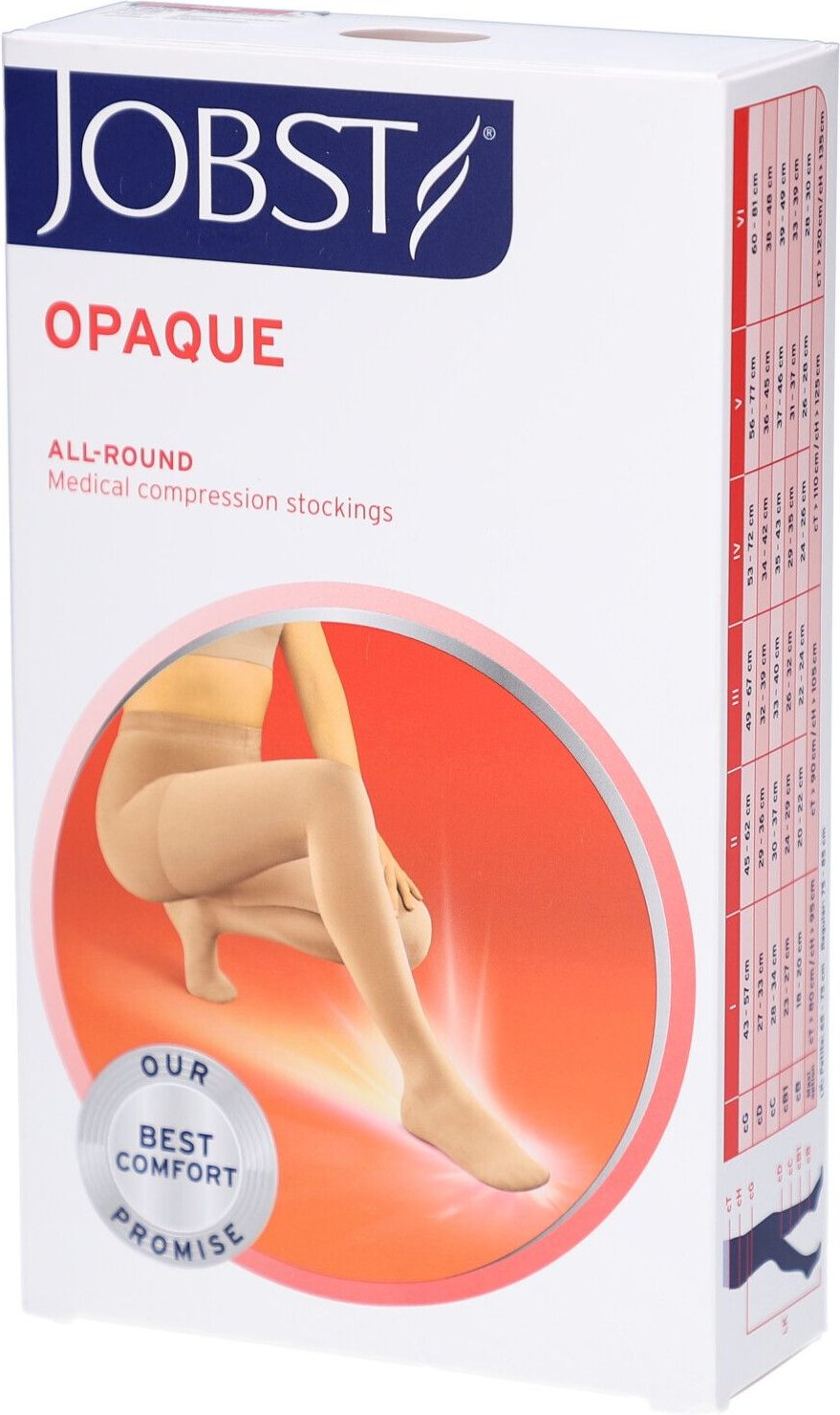 Jobst Opaque Panty Klasse 2 At Regular Zwart Large 1 St