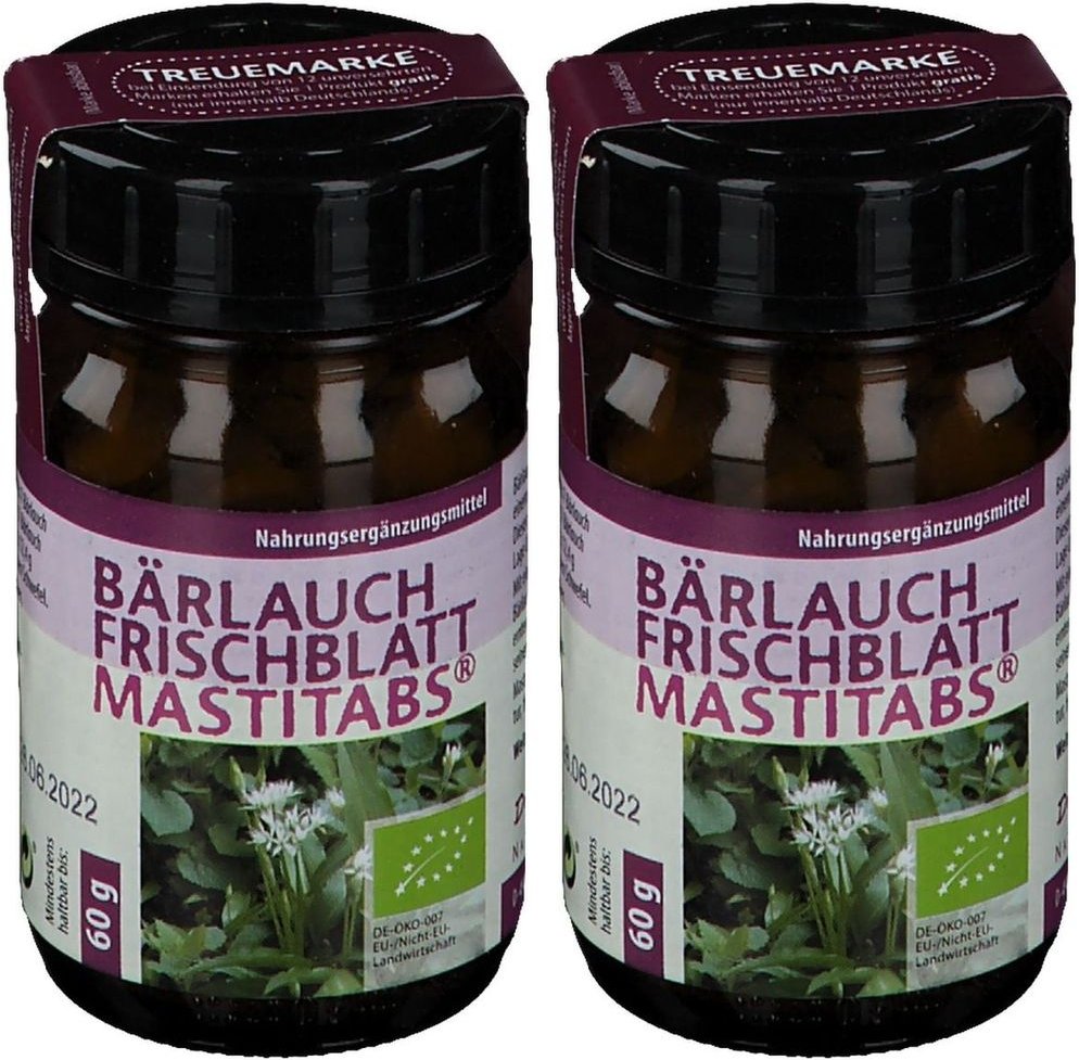 Baerlauch Frischbl Mastita Bio 2x 2x160 St Tabletten
