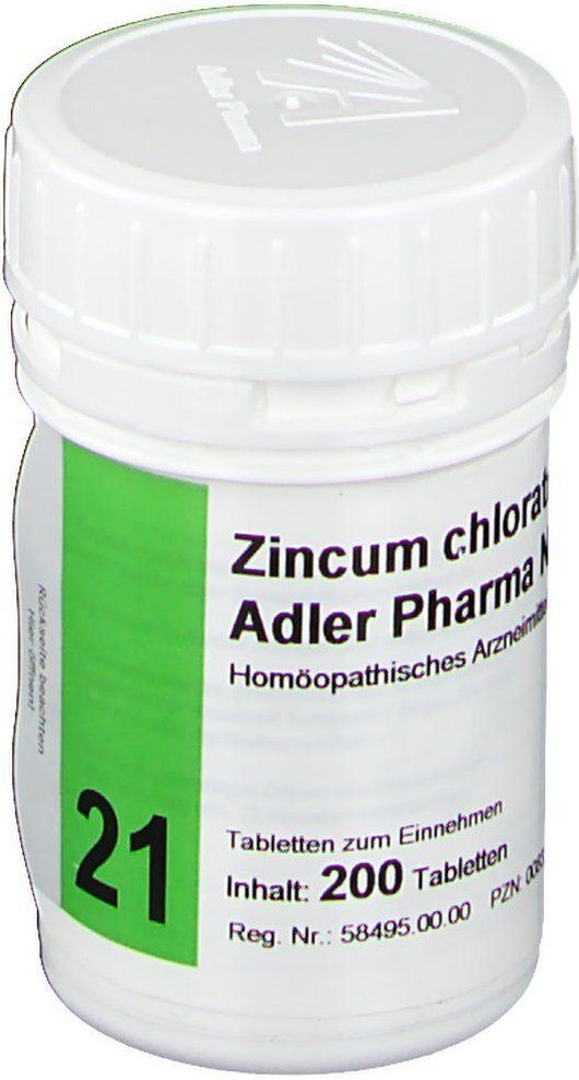 Biochemie Adler 21 Zincum chloratum D 12 Tabletten 200 St