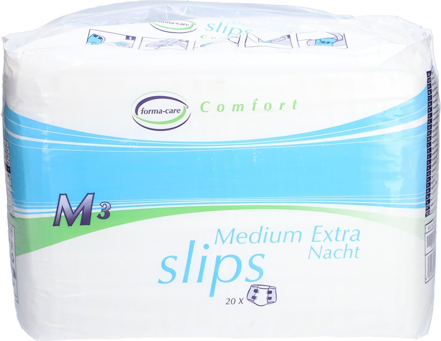 FORMA-care slip comfort extra M Nacht 20 St Inkontinenzslip