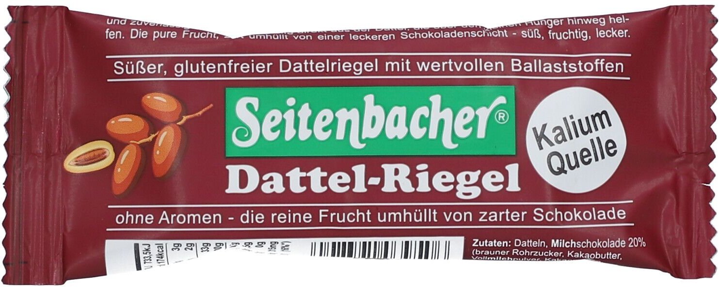 Seitenbacher Schoko Dattel Riegel 50 g