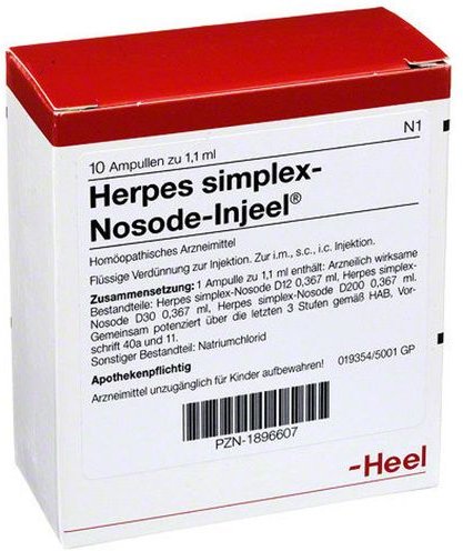 Thumbnail - Herpes Simplex Nosode Injeel Ampullen 10 St