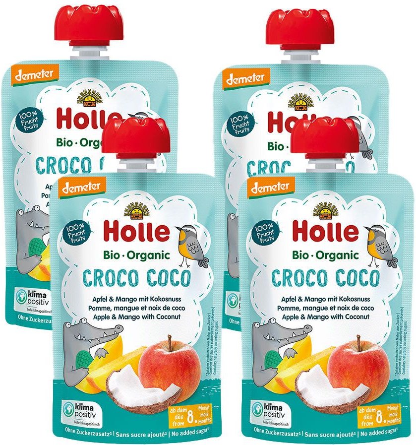 Holle Bio Organic Croco Coco 4er Set 4x100 g Trinklösung