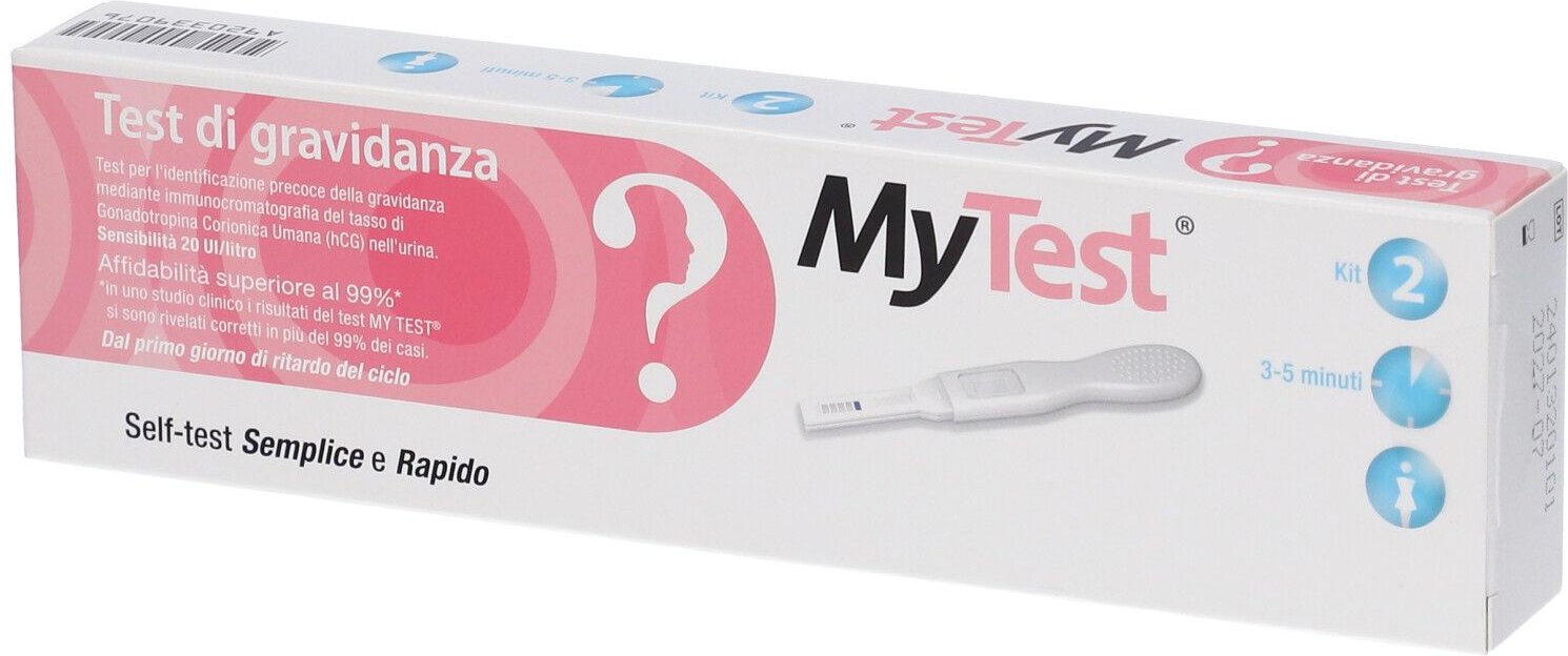 MY Test HCG Rapid Gravid2 2 St