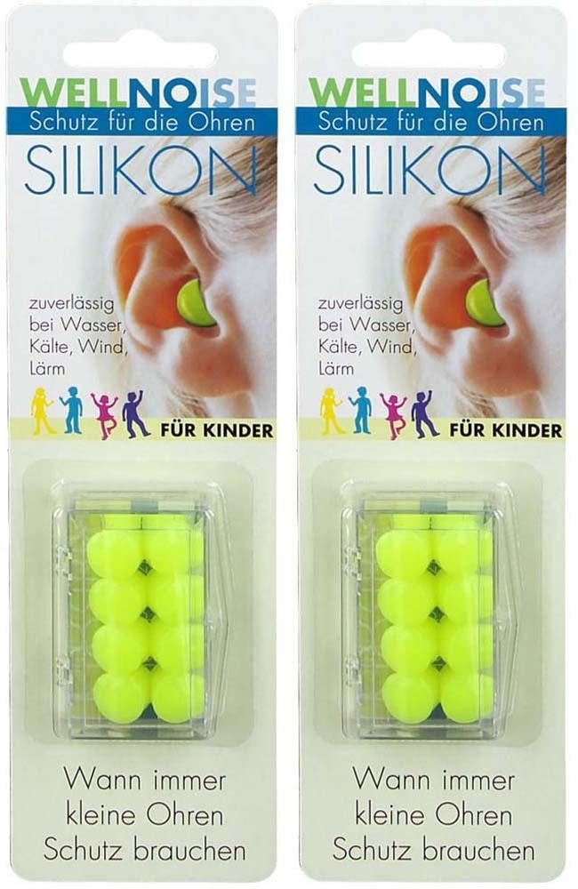 Wellnoise Ohrenstop KDR BL x2 2x4x2 St Ohrstöpsel