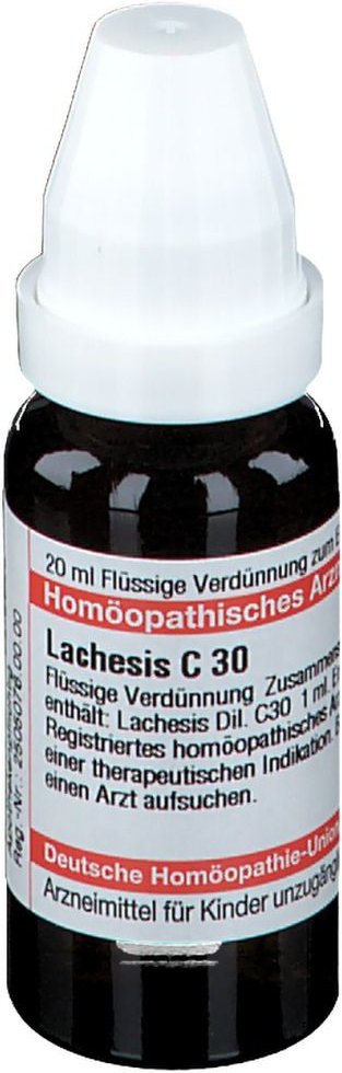 Thumbnail - Lachesis C 30 Dilution 20 ml