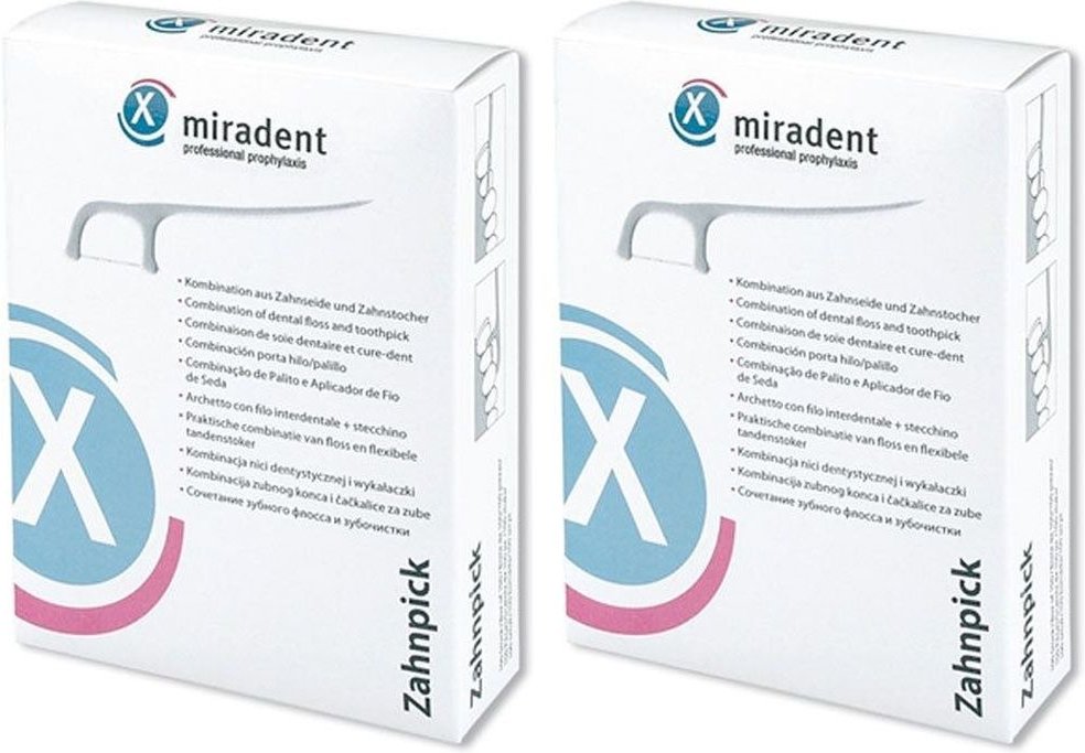 Miradent Zahn Pick x2 2x100 St