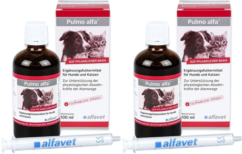 Pulmo Alfa VET x2 2x100 ml Flüssigkeit