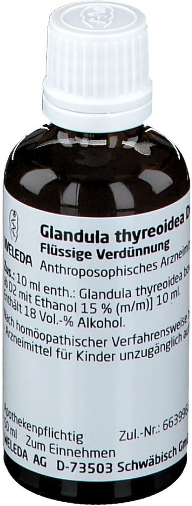 Glandula Thyreoidea D 6 Dilution 50 ml