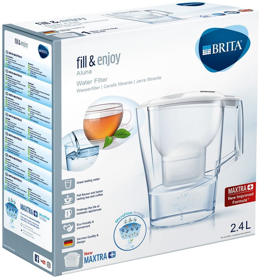 Brita fill & enjoy Wasserfilter Aluna Cool weiß 1 St Gerät