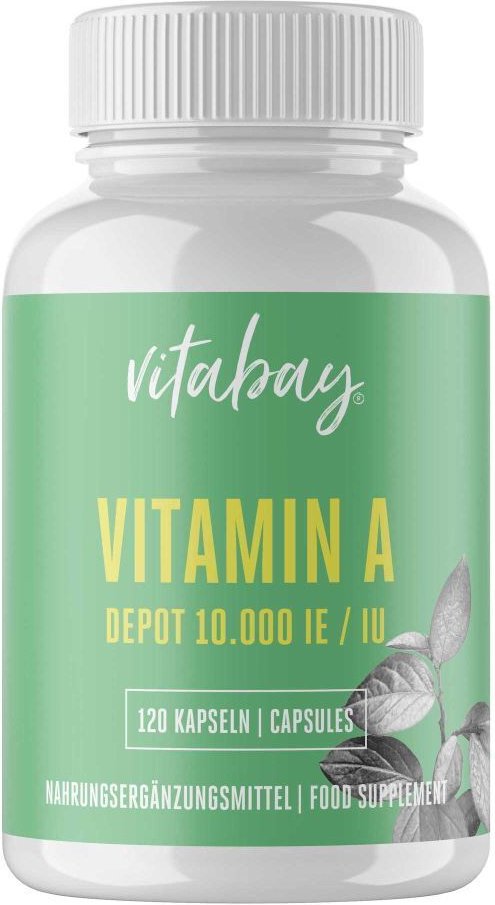 Vitamin A 10. 000 I.e. Depot vegan hochdos.Kapseln 120 St Kapseln