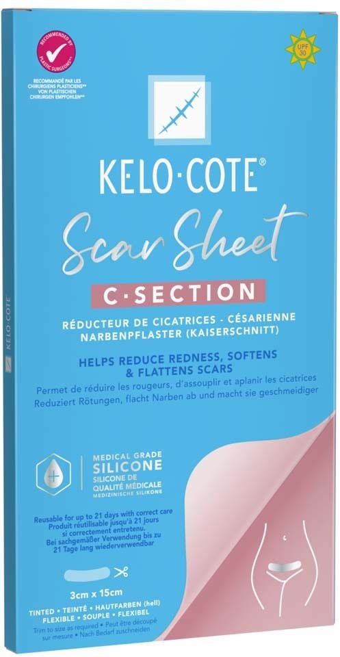 Kelo-Cote Silikon-Narbenpflaster Kaiserschnitt