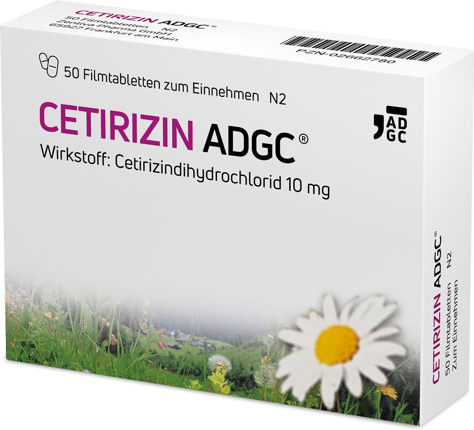 CETIRIZIN ADGC Filmtabletten