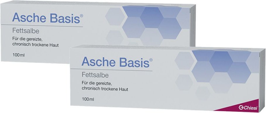 Asche Basis Fettsalbe Doppelpack 2x100 ml