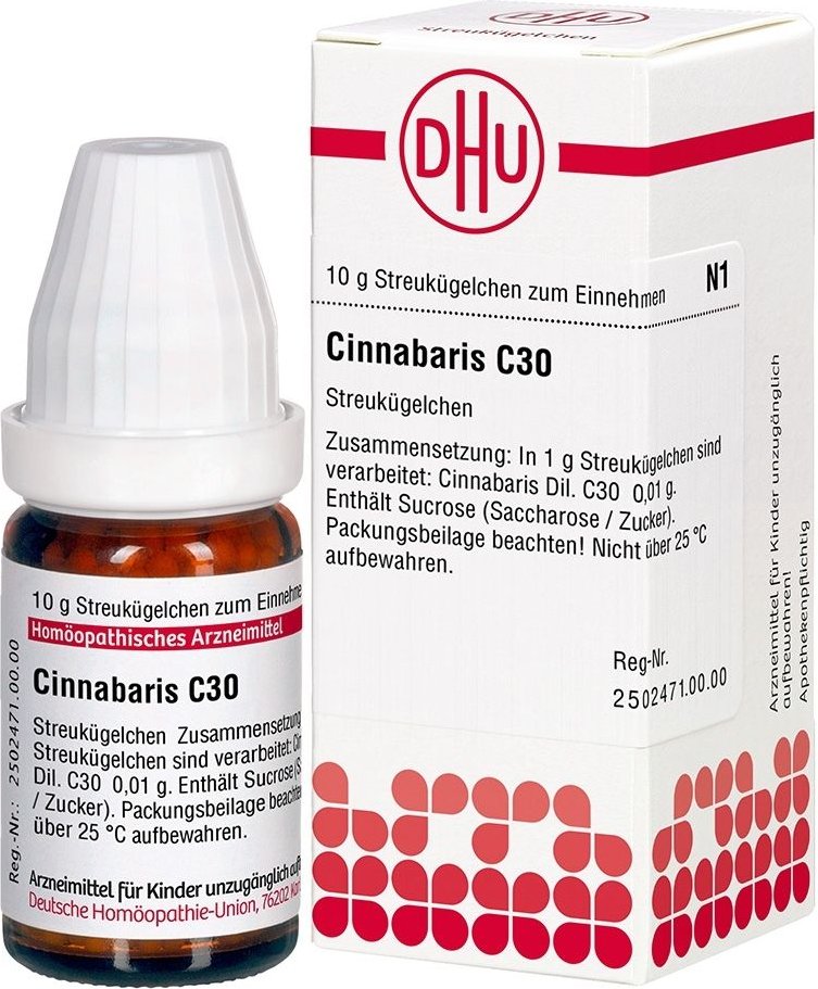 Thumbnail - Cinnabaris C 30 Globuli 10 g