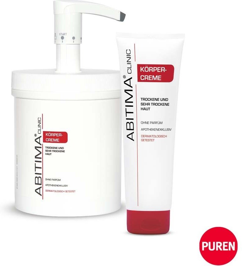 Abitima Clinic Körpercreme m.Dosierspender 1000 ml Creme
