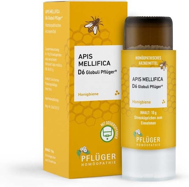 Apis mellifica D6 Globuli Pflüger Dosierspender
