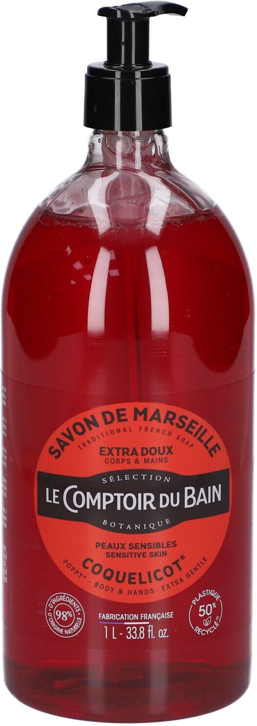 Comp Bain SAV LIQ Coquelicot 1L 1000 ml Flüssigseife