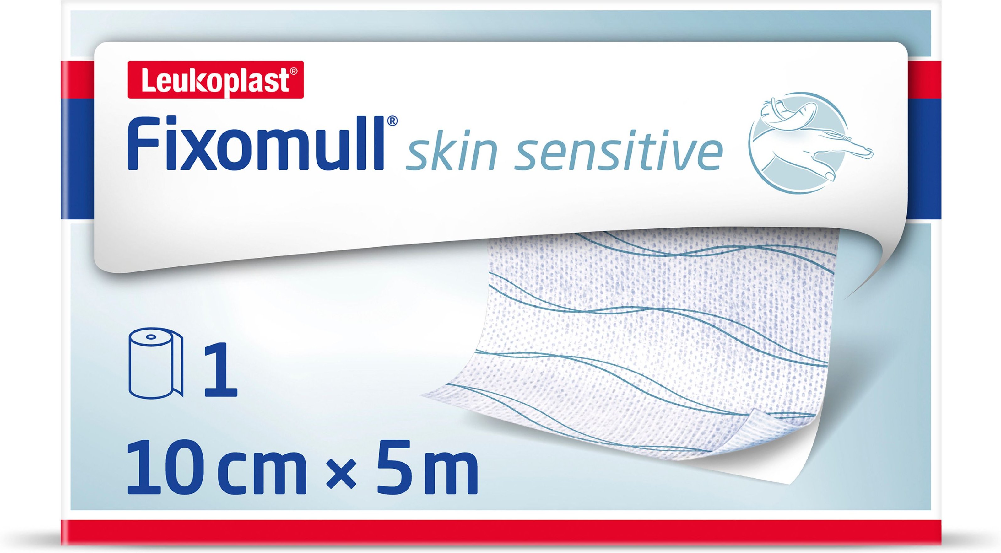 Fixomull Skin Sensitive 10 cmx5 m 1 St Pflaster