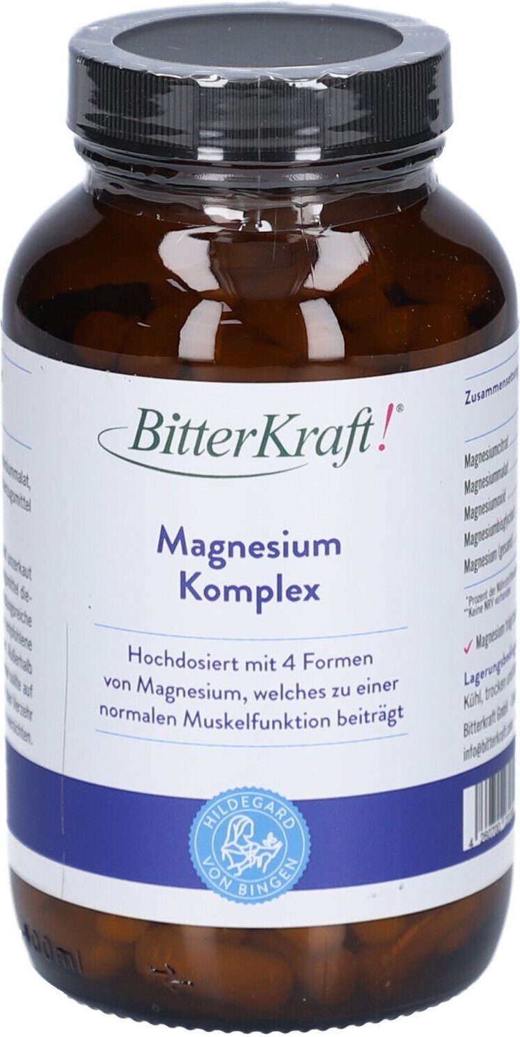 Bitterkraft Magnesium-Komplex Kapseln 180 St