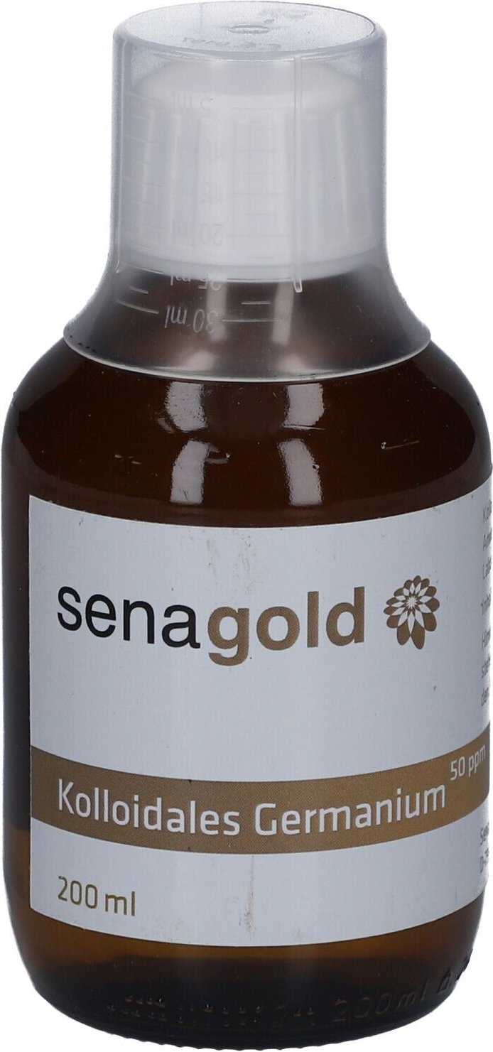 Kolloidales Germanium 50 ppm flüssig 200 ml Flüssigkeit