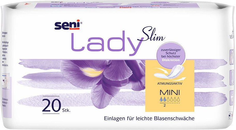 Seni Lady Slim Inkontinenzeinlage mini 20 St Einlagen
