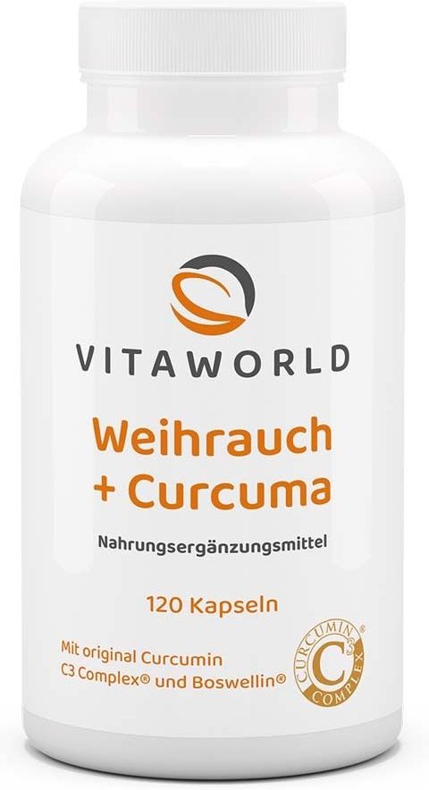 Weihrauch+Curcuma Kapseln 120 St