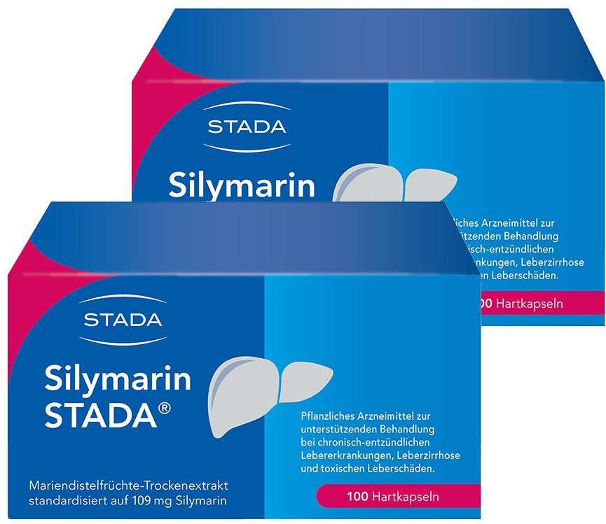 Silymarin Stada 109mg Hartkapseln + 2x100 St