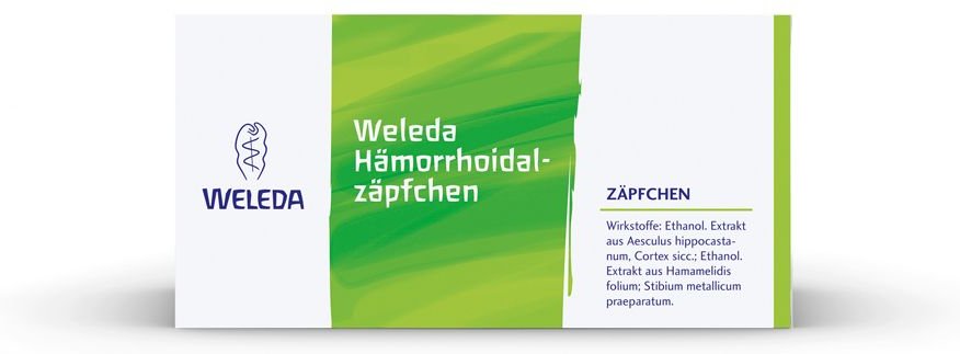 Weleda Hämorrhoidal Zäpfchen 50 St Suppositorien