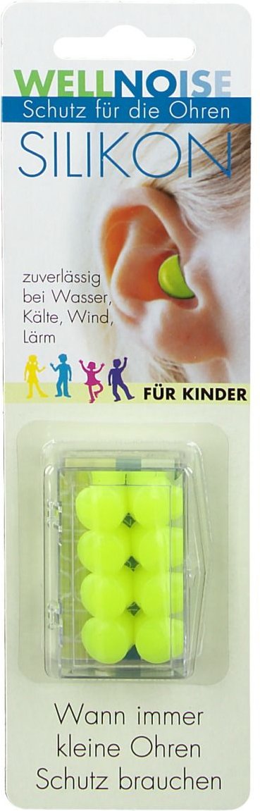 Wellnoise Ohrenstopfen f.Kinder Blister 4x2 St Ohrstöpsel
